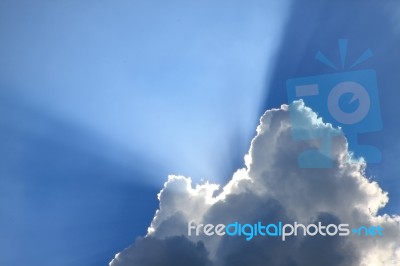 Beautiful Cloud Stock Photo