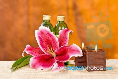 Beauty Products Stock Photo
