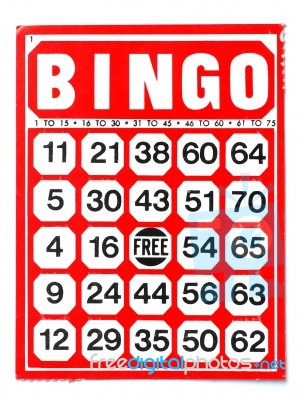 Bingo Stock Photo