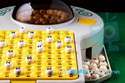 Bingo Game Stock Photo