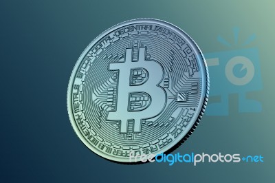 Bitcoin Stock Image