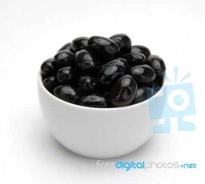 Black Olives Stock Photo