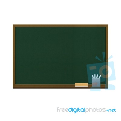 Blackboard Isolated For Education In School Stock Image