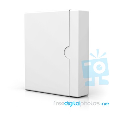 Blank Box Cover Stock Image
