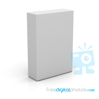 Blank Software Box Stock Image