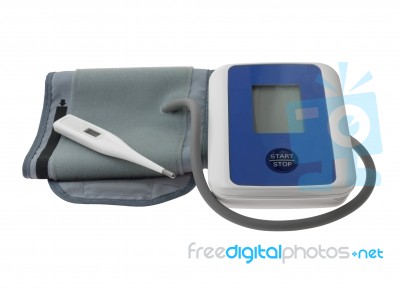 Blood Pressure equipment Stock Photo