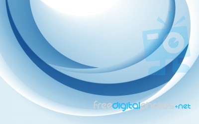 Blue Abstract Background Stock Image