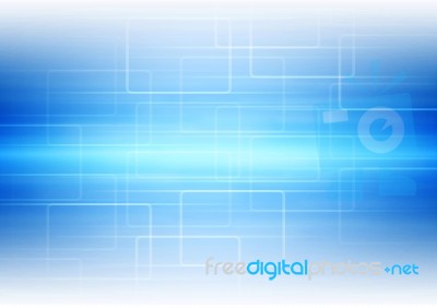 Blue Abstract Background Stock Image