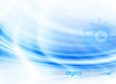 Blue Abstract Background Stock Image