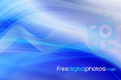 Blue Abstract Background Stock Image