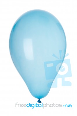 Blue Balloon Stock Photo
