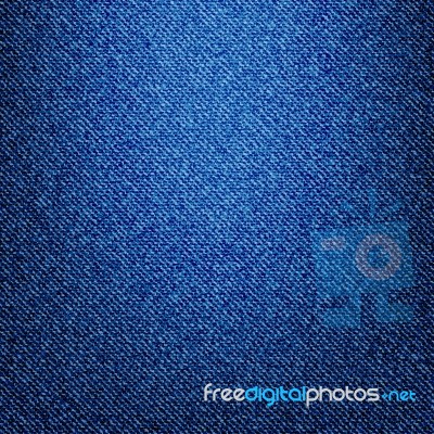 Blue Denim Texture Background Stock Image