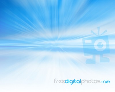 Blue Futuristic Background Stock Image