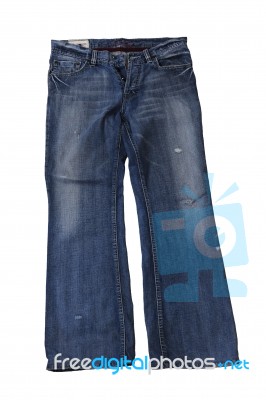 Blue Jeans Stock Photo