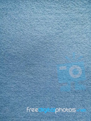 Blue Microfiber Fabric Surface Texture Background Stock Photo