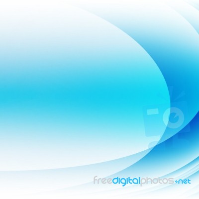 Blue  Waves Abstract Background Stock Image