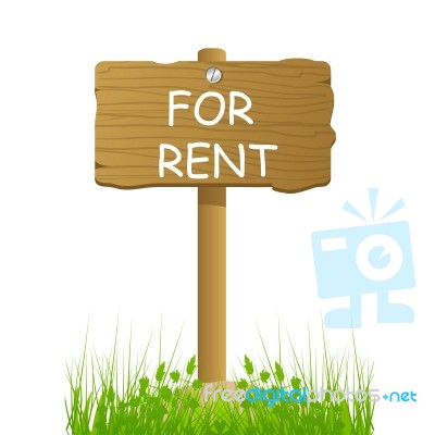 Board For Rent Stock Image