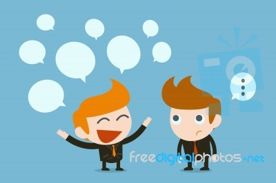 Boastful Man Stock Image Boastful Man Stock Image