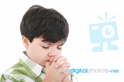 Boy Praying Stock Photo Boy Praying Stock Photo