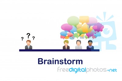 Brainstorm Stock Image