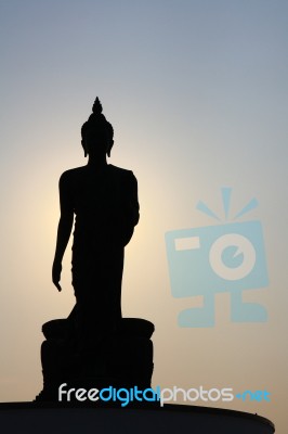 Buddhamonthon Stock Photo