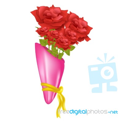 Bunch Of Roses Stock Image