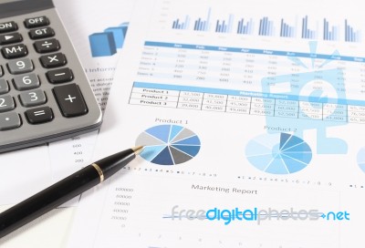 Business And Financial Stock Photo