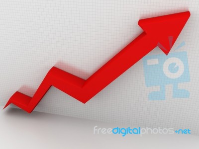 Business Graph Stock Image