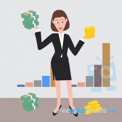 Business Lady Stock Image