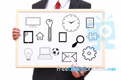 Business Management Lifestyle Daily Excess Stuff Stock Photo