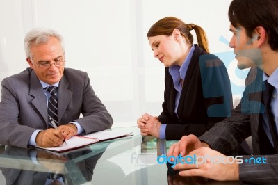 Business Meeting Stock Photo
