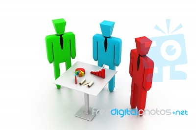 Business Meeting Stock Image