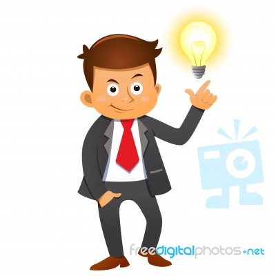 Businessman Idea Concepts Stock Image