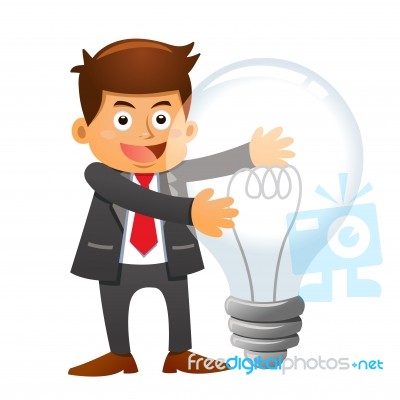 Businessman Idea Concepts Stock Image