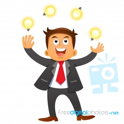 Businessman Idea Concepts Stock Image