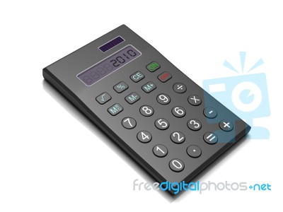 Calculator Stock Image