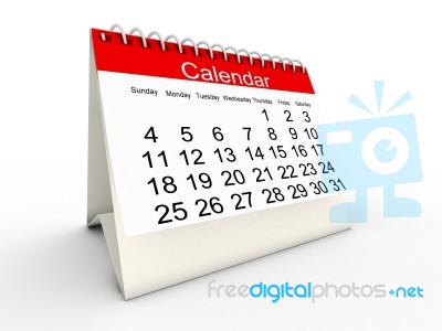 Calendar Stock Image