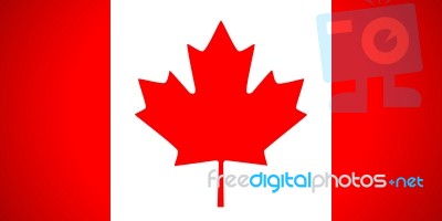 Canada Flag Stock Image