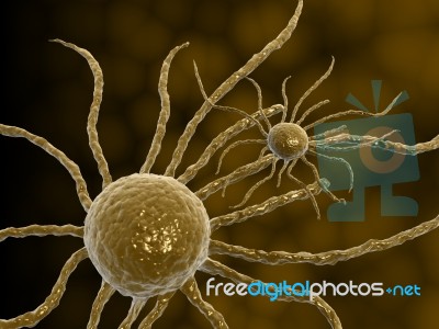 Cancer Cell Stock Image