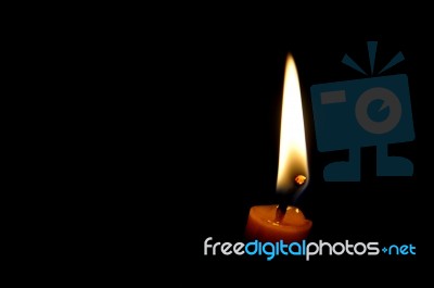 Candle Stock Photo