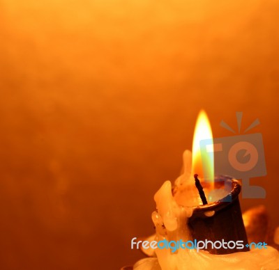 Candle Stock Photo
