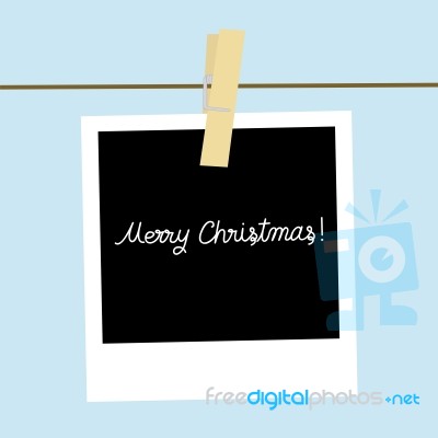 Card For Christmas1 Stock Image