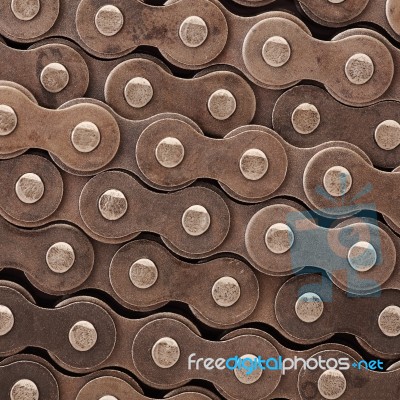 Chain Link Stock Photo