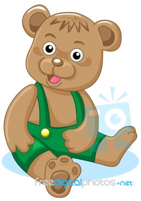 Charming Bear  Stock Image