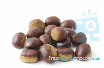 Chestnuts Stock Photo