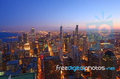 Chicago Building Stock Photo