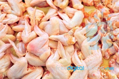 Chicken Wings Stock Photo