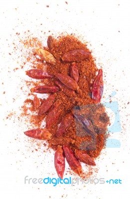 Chili Spice Stock Photo