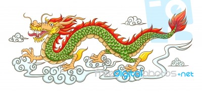 Chinese Dragon Stock Image