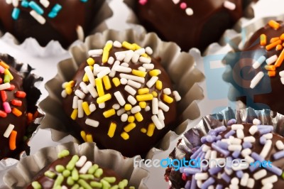 Chocolate Dessert Stock Photo